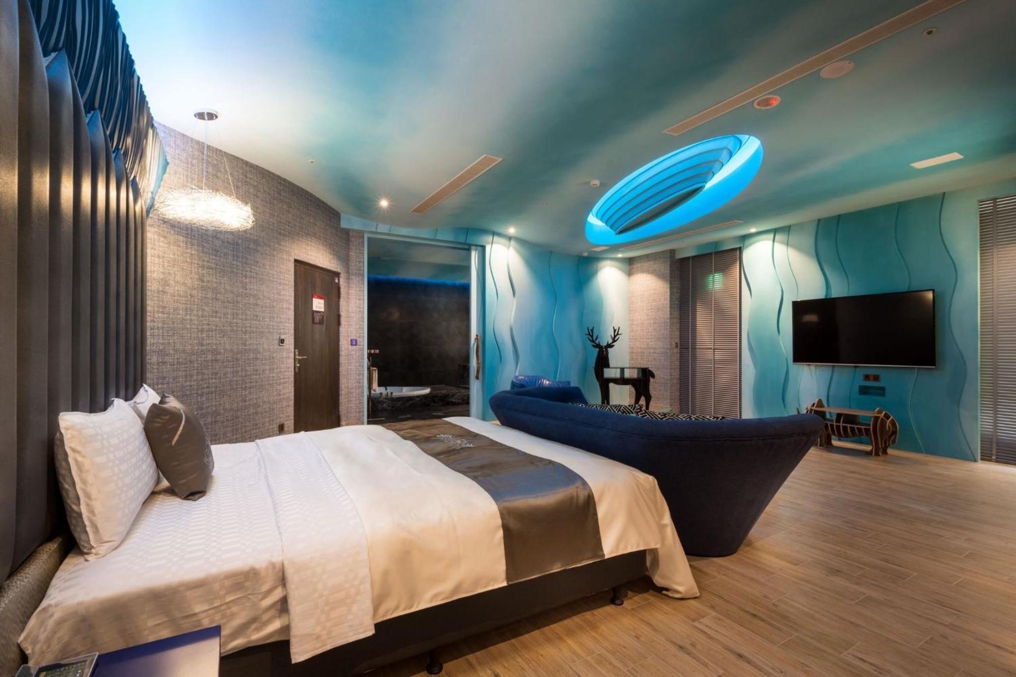 Icolour Villa Motel Taichung Exterior photo